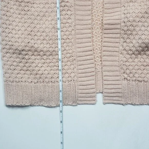 Vero Moda Open Front Cardigan Sweater Womens Small in Sepia Rose Cottagecore NWT - Picture 5 of 16